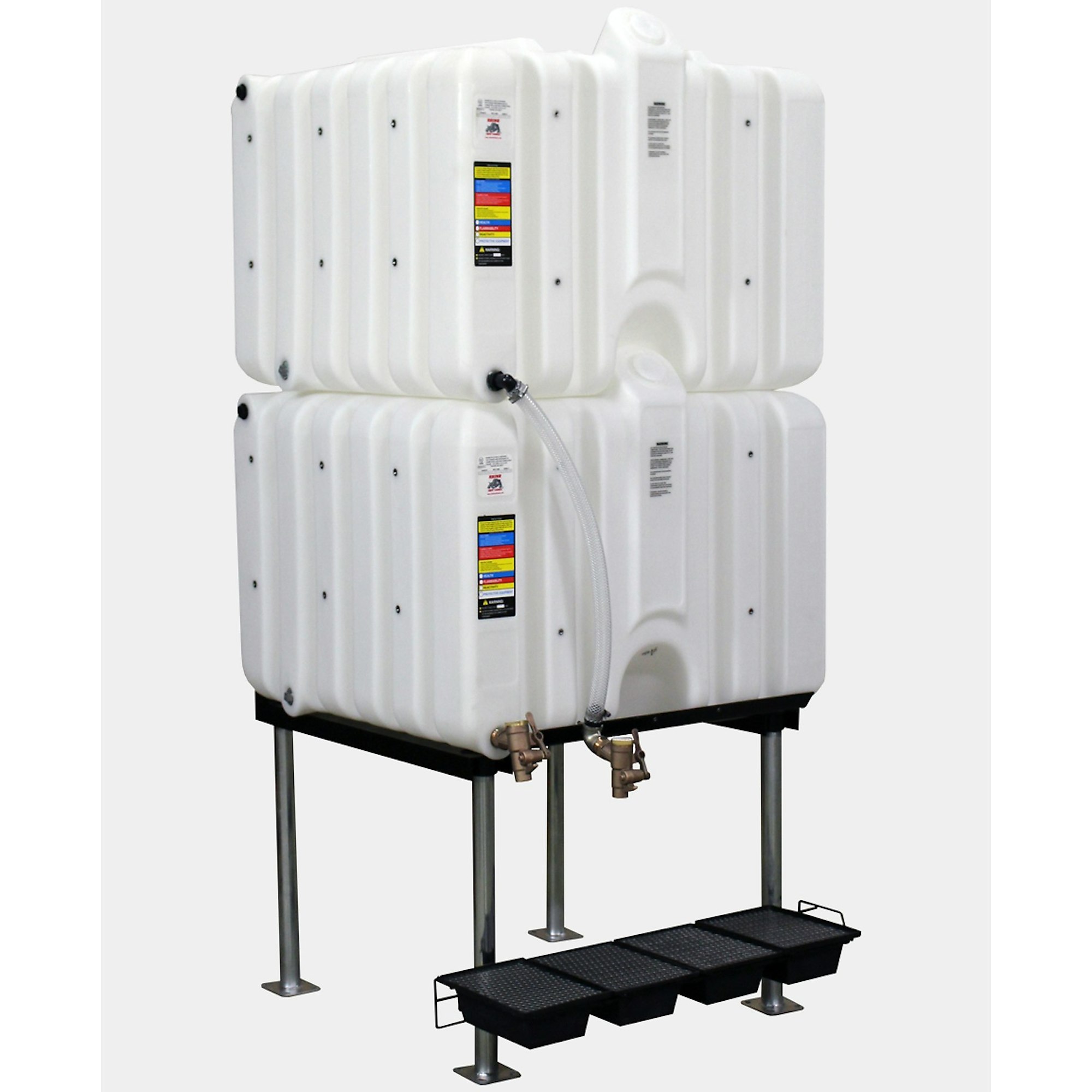 Rhino Tuff Tanks Complete Gravity Feed System - 240-Gallon Capacity, Stackable, Model# RTT-6220